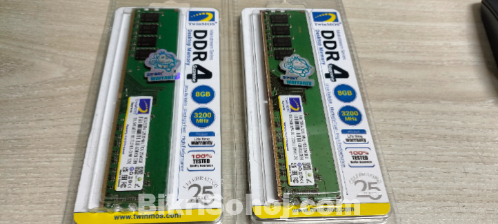 TwinMos 8GB 3200MHz DDR4 Desktop RAM